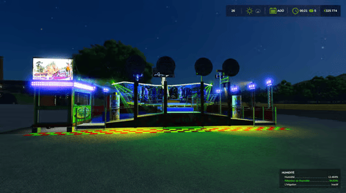 Mods Funfair Forain Farming Simulator 22 - FS25-Rides