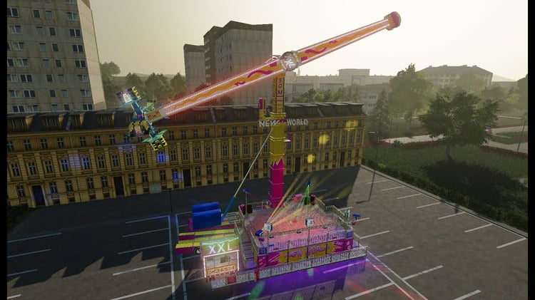Mods Funfair Forain Farming Simulator 22 - FS25-Rides