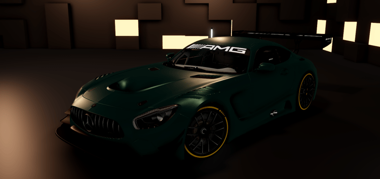 Roblox 2020 Mercedes AMG GT3 race vehicle