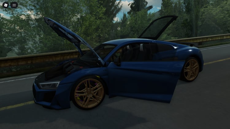 Free Roblox Audi R8 sports car