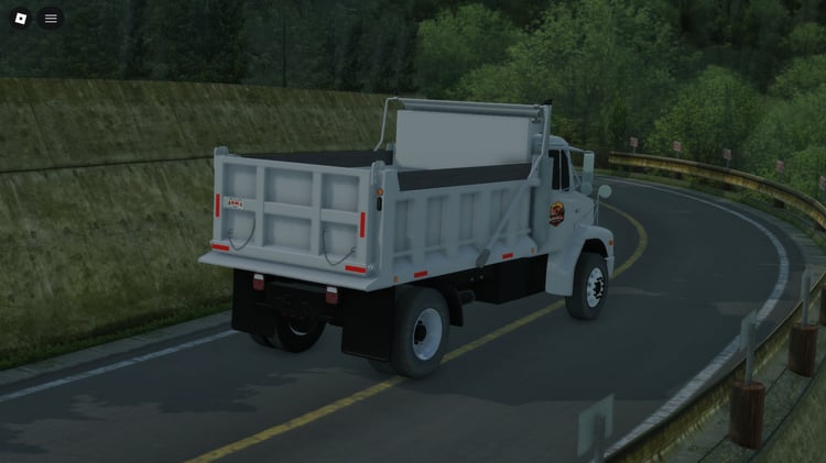 Roblox working dump truck free asset