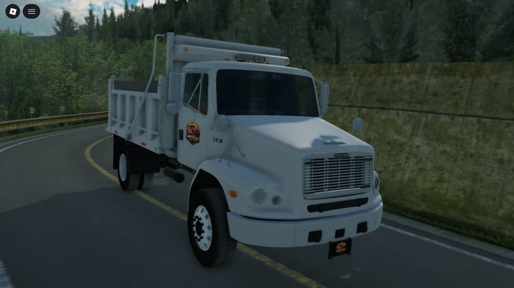 Roblox industrial dump truck model