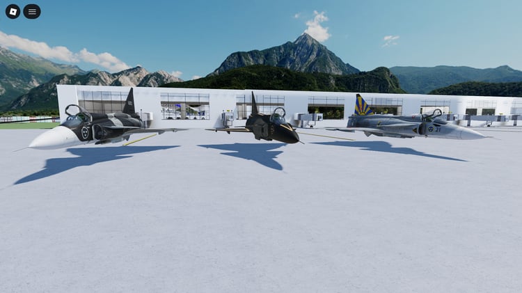 Roblox combat fighter jet aircraft