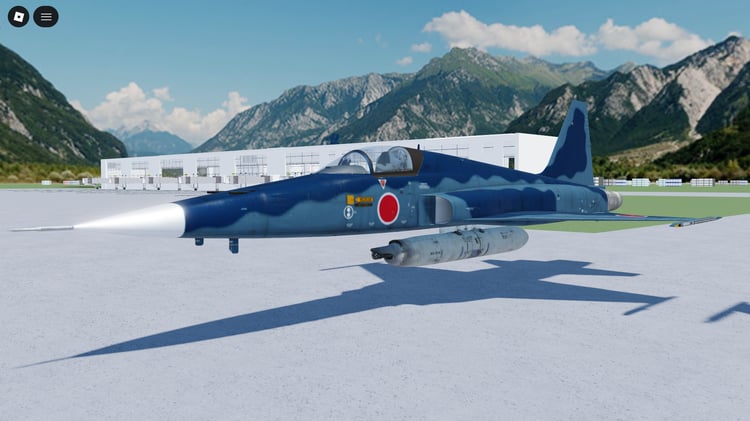 F-5E fighter jets working Roblox