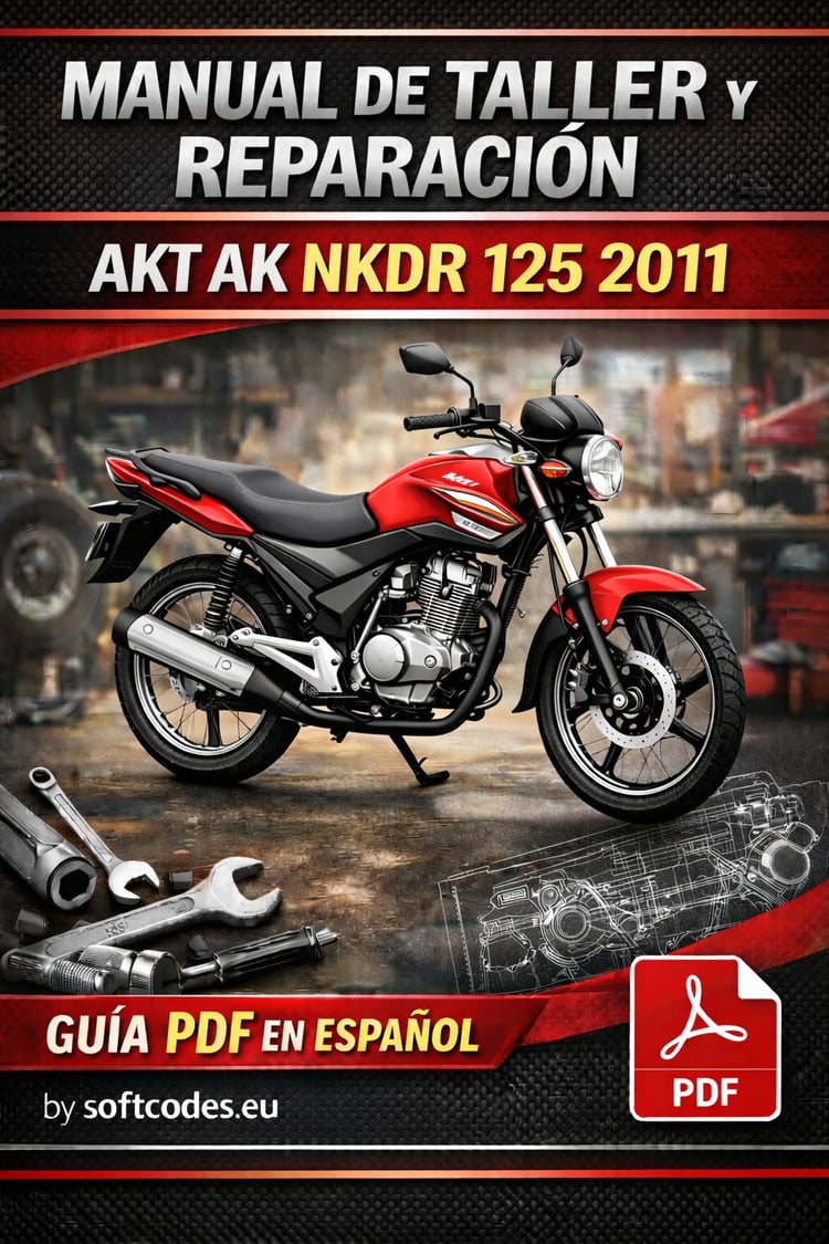 AKT AK NKDR 125 2011 Workshop Repair Manual PDF