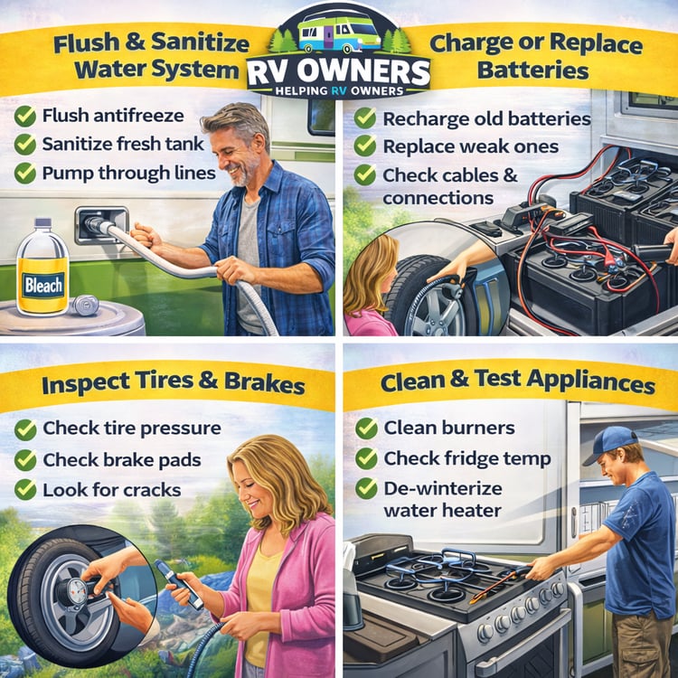 main dewinterizing sections