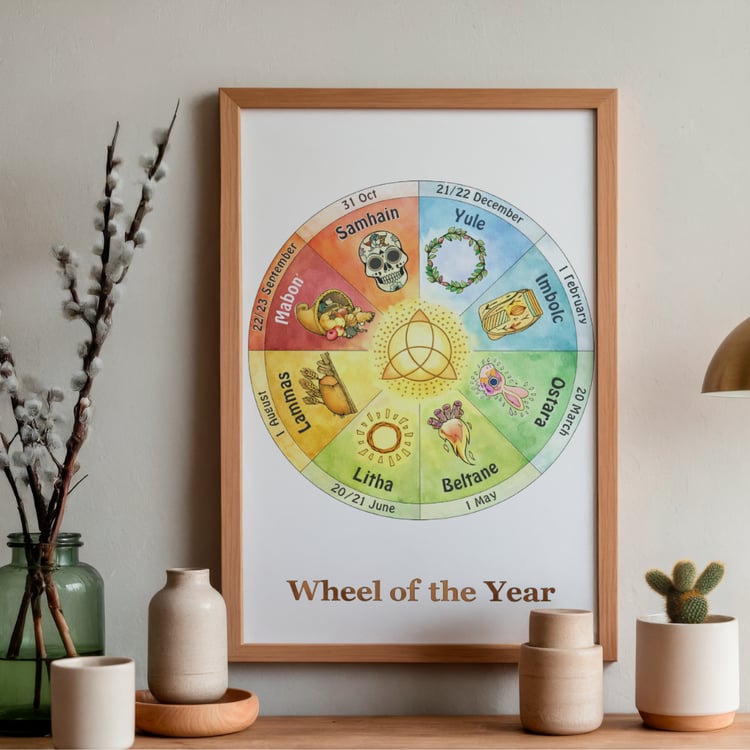 Wheel of the Year calendar for children