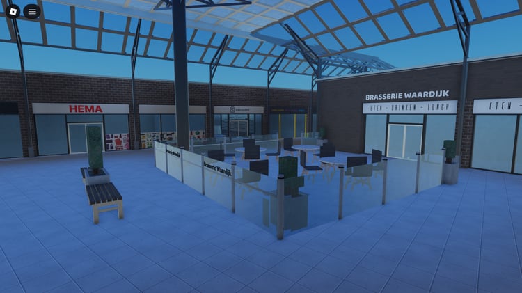 Roblox city shopping mall structure