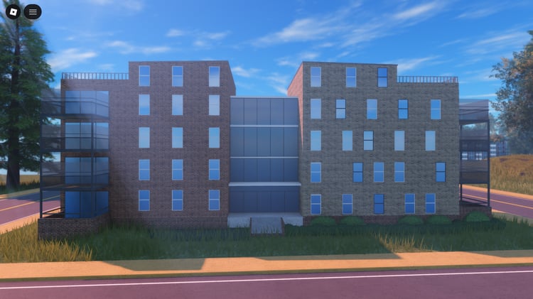 Roblox city apartment structure model