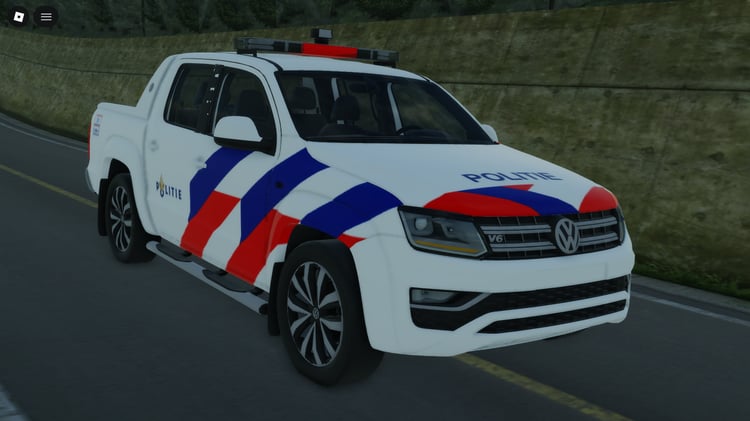 Politie Amarok vehicle model Roblox