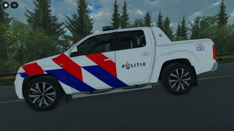 Roblox police Amarok patrol truck