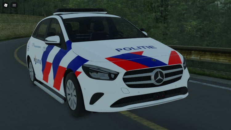 Roblox police car with sirens B class