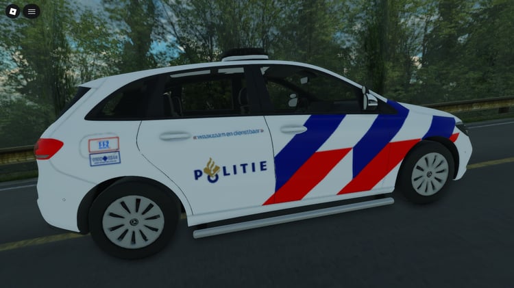 Roblox police B class vehicle model