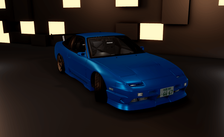 Nissan 180SX Type X Roblox drift car model