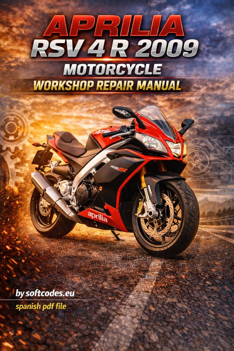 Aprilia RSV4 R 2009 Workshop Repair Manual PDF