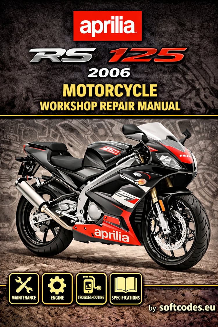 Aprilia RS 125 2006 Motorcycle Workshop Repair Manual