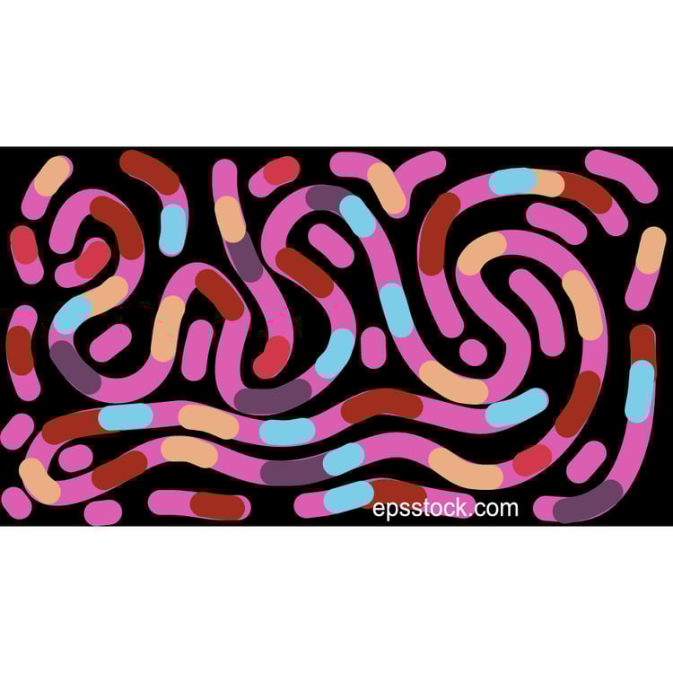 abstract background , flat color illustration