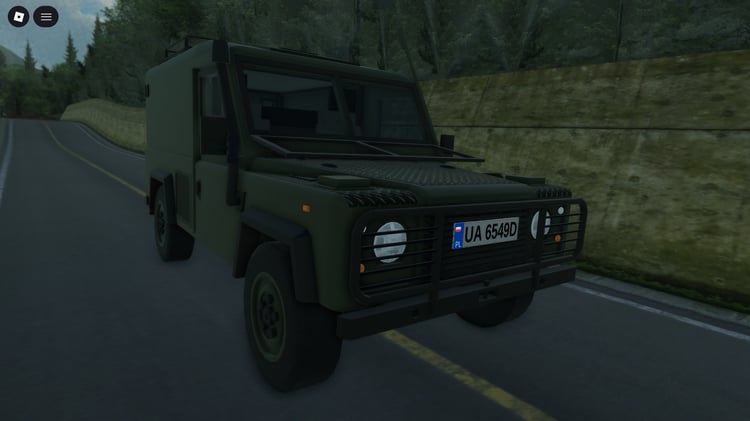 Roblox combat Land Rover model asset
