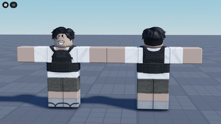 Free Roblox military vest pack