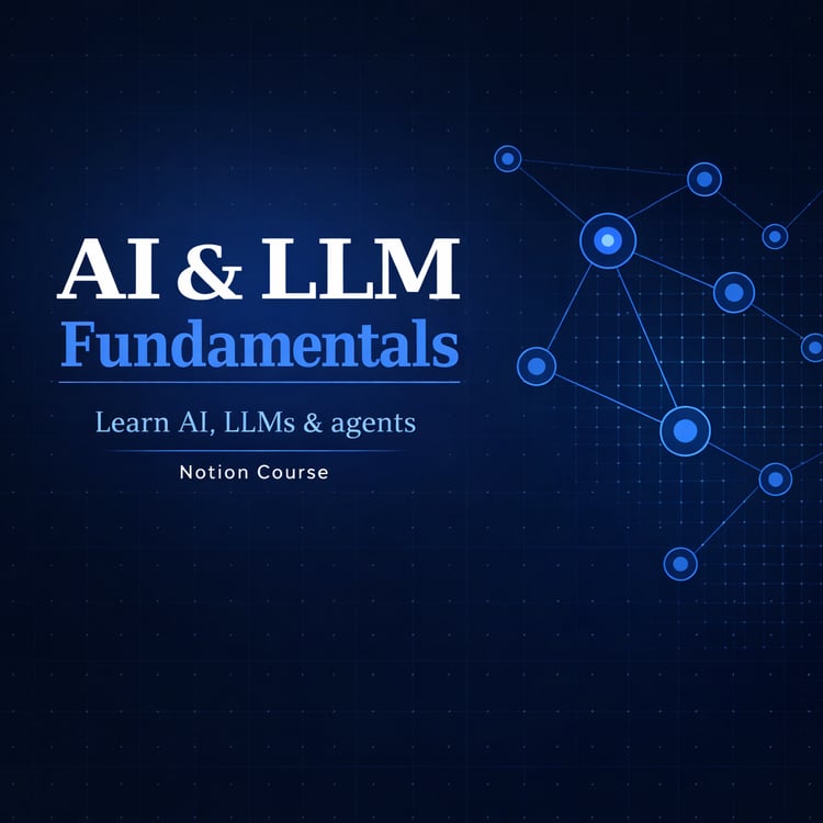 AI & LLM Fundamentals course cover