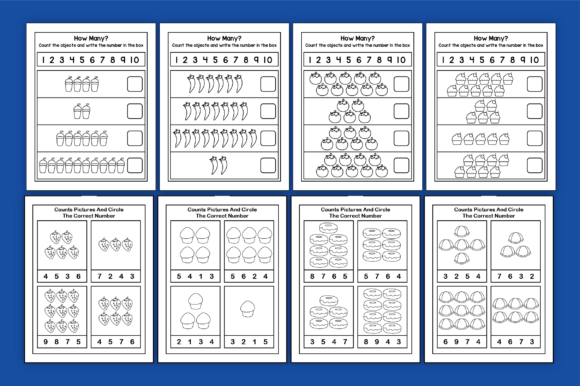 400+ Math Learning Worksheet Bundle