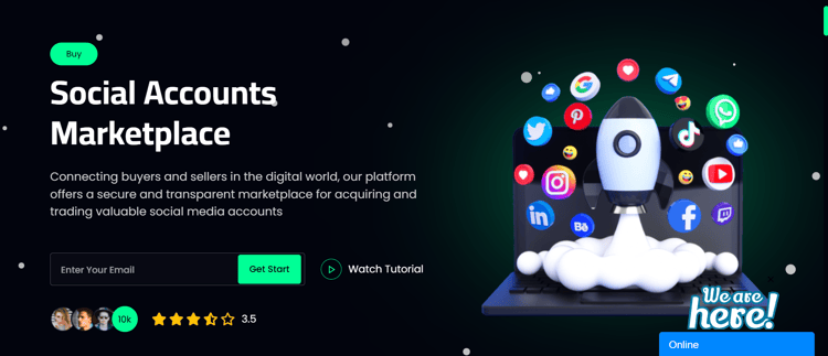 SocialMate is a cutting-edge platform designed for seamless social media account transactions, offering a secure and engaging marketplace for buying and selling accounts.