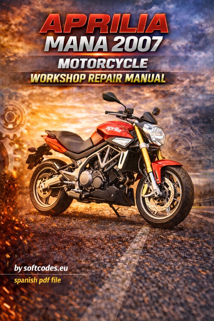 Aprilia Mana 2007 Workshop Repair Manual PDF
