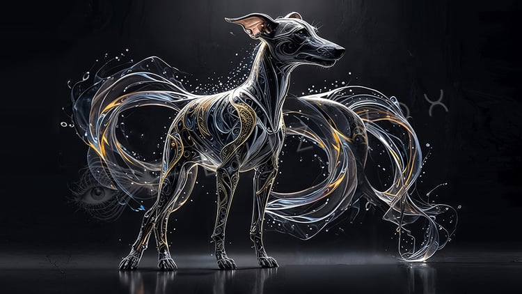 Trnslucent dogs