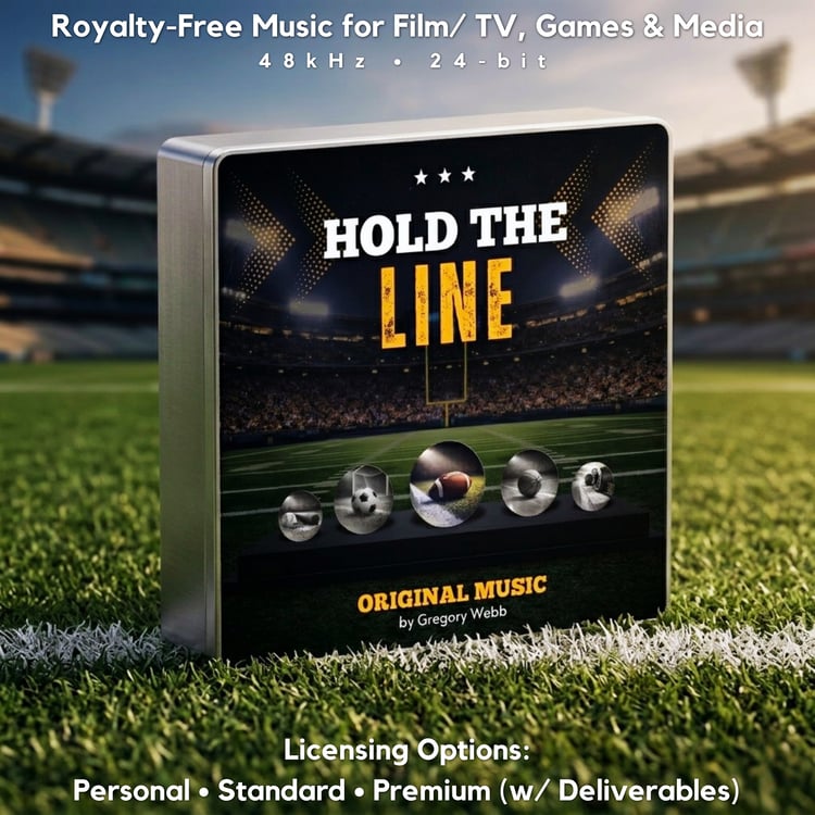Epic hybrid orchestral sports trailer music with powerful percussion, driving strings, and bold brass. Perfect for sports highlights, commercials, YouTube content, and cinematic edits that need high-energy impact and intensity.