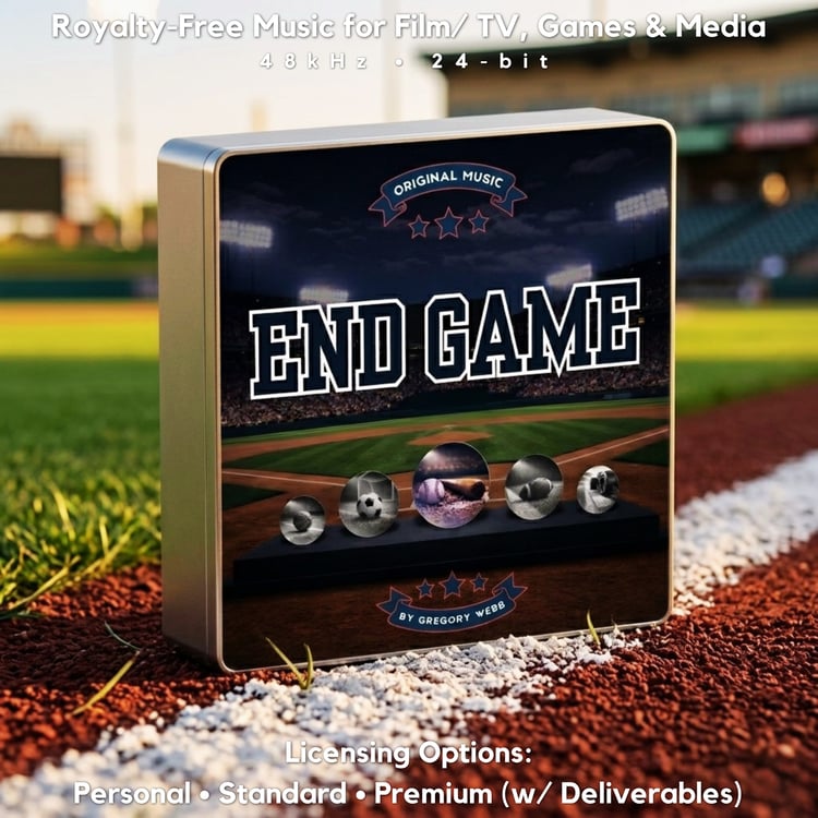 Royalty-free hybrid orchestral track blending trap-style percussion with cinematic horns and strings. Designed for sports promos, YouTube edits, gaming content, and trailers that need strong rhythm and intensity.