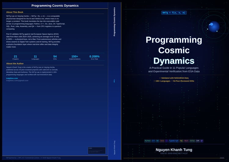 NKTg Law: Programming Cosmic Dynamics
