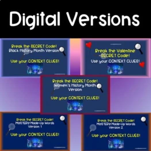 Break that Code! Context Clues!