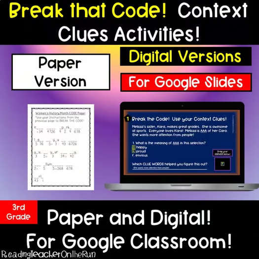 Break that Code! Context Clues!