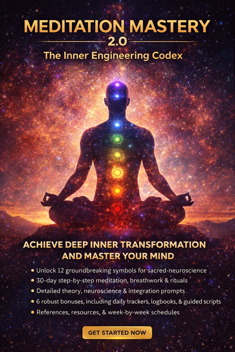 Meditation Mastery 2.0 - The Inner Engineering Codex Cover