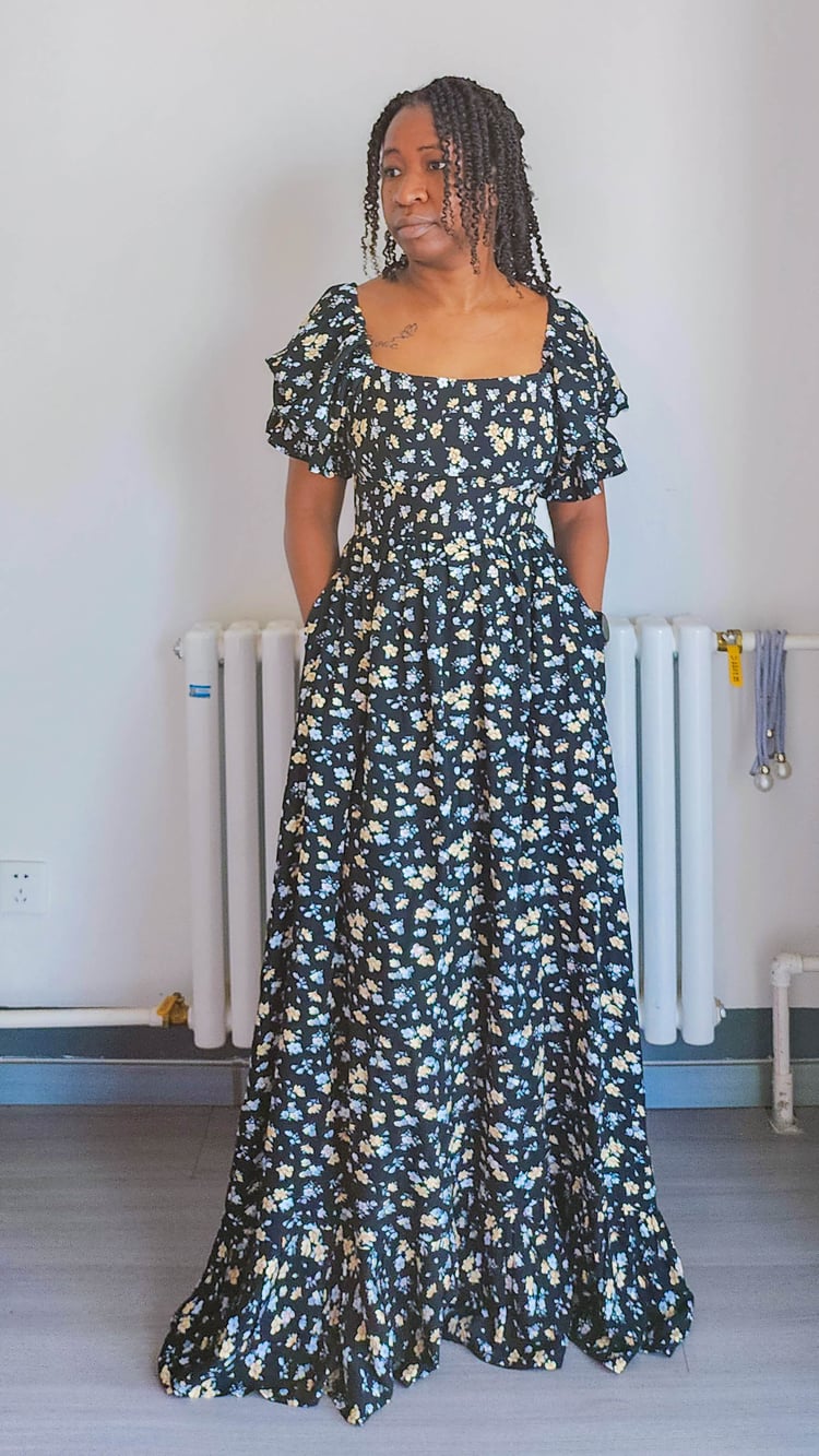 The Belle Dress Sewing Pattern (Now Updated): Top, Mini & Maxi Version