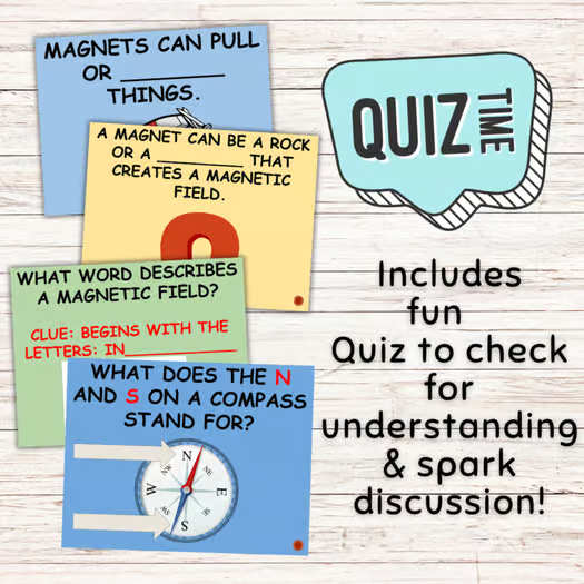 Magnets Virtual Field Trip Activity Science What is a Magnet Digital Resource