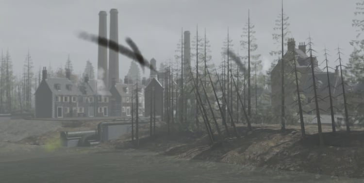 Roblox 1920s industrial military town map
