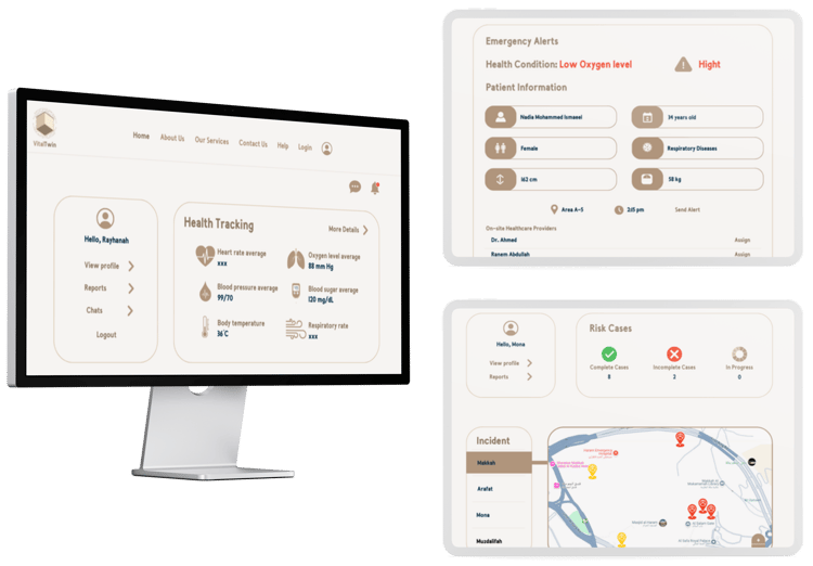 Designing a healthcare tracking dashboard