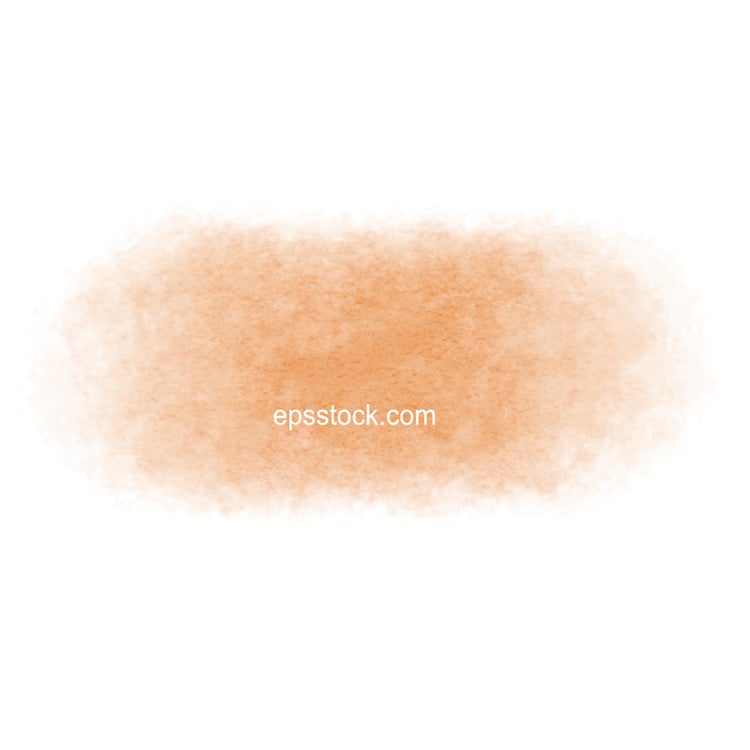 yellow watercolor background, flat vector illustration