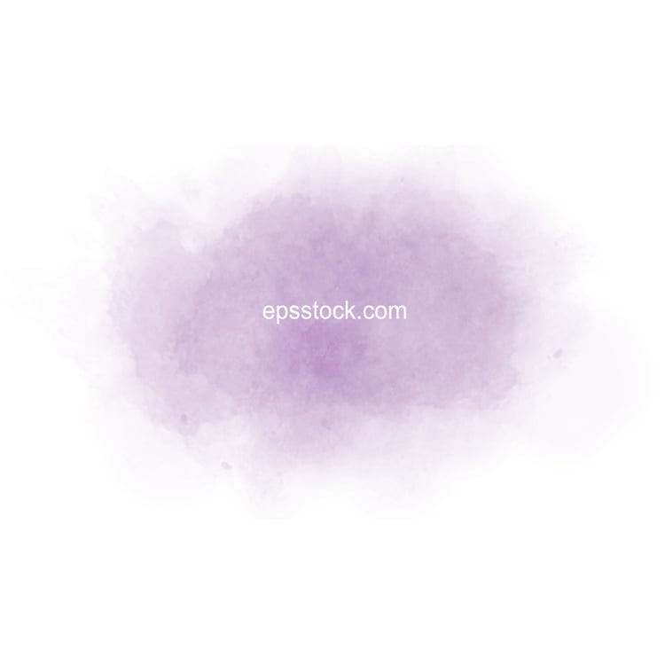 African violet watercolor background, flat color illustration