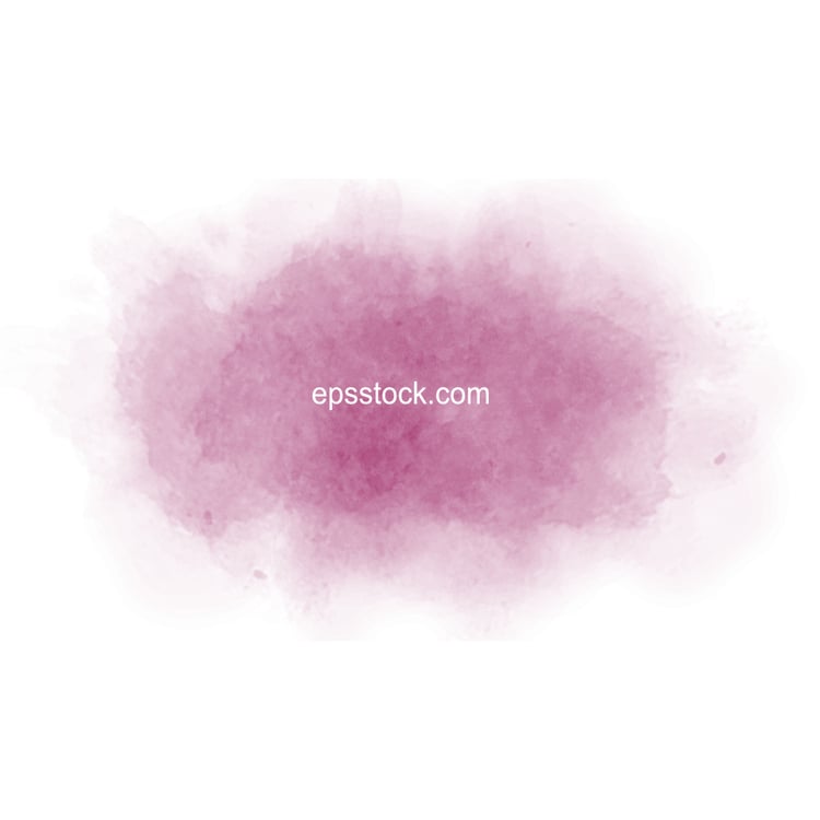 Amaranth deep purple watercolor background, flat color illustration
