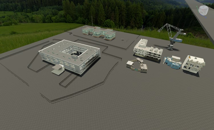 free Roblox construction buildings and site layout