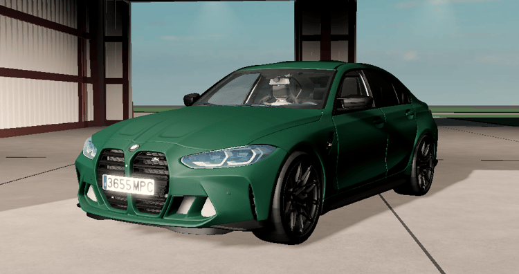 Roblox vehicle with A-Chassis realistic handling