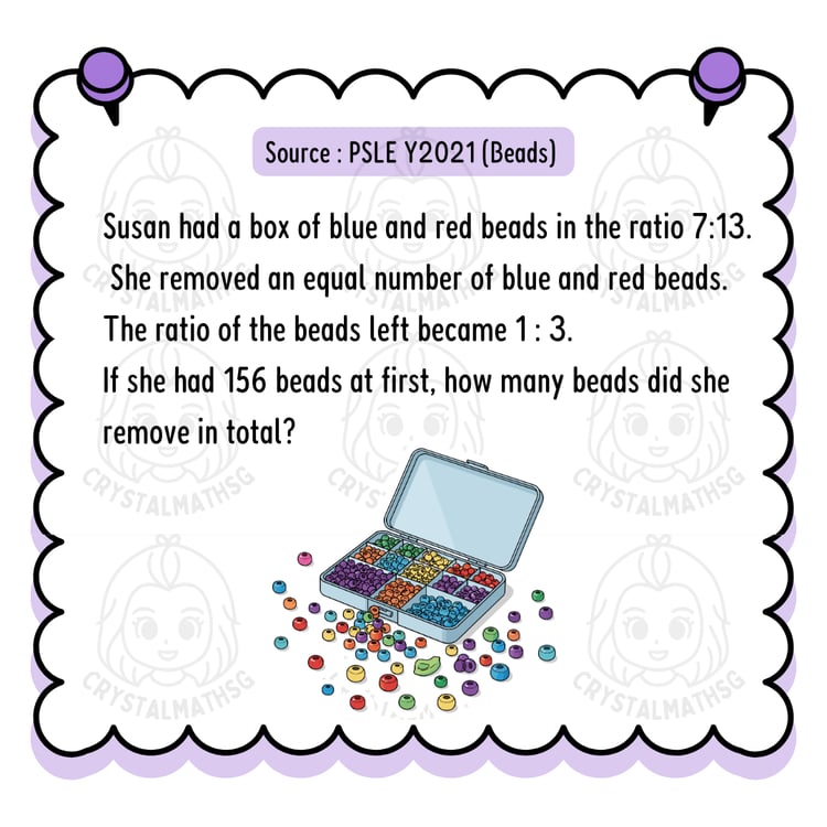 PSLE 2021 Beads Difference SAME