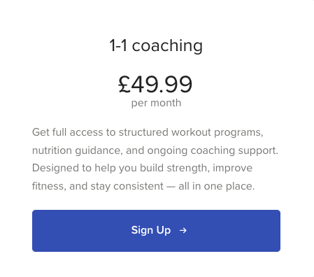 1-1 coaching - Payhip
