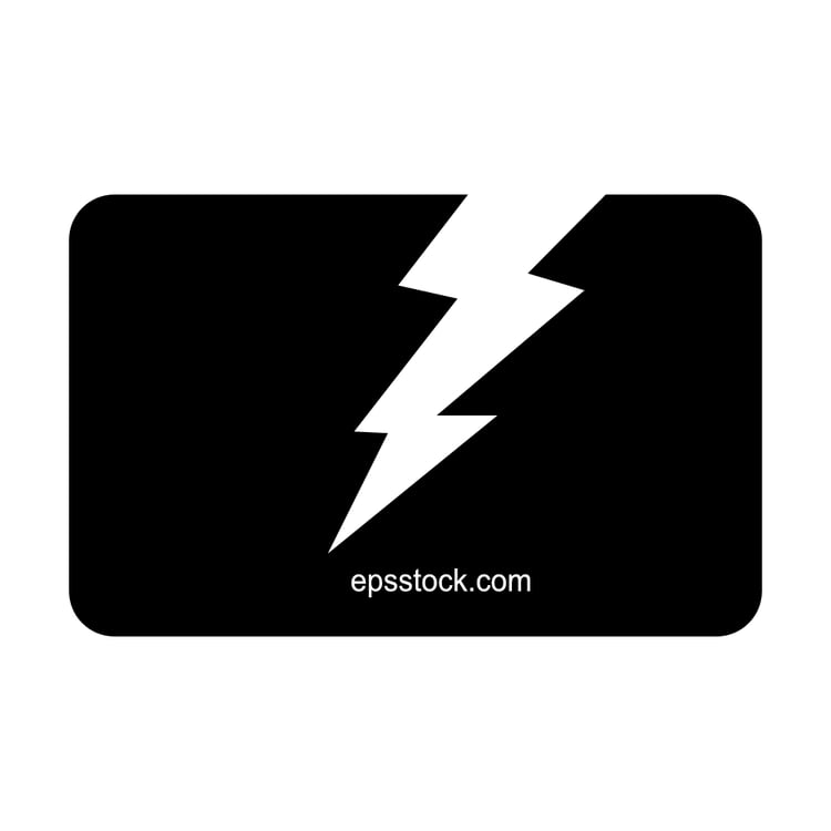 Credit Crisis, black isolated vector silhouette