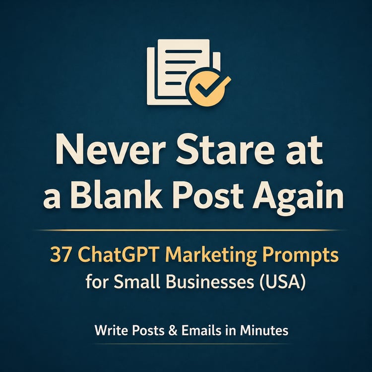 37 ChatGPT Marketing Prompts for Busy Small Businesses (USA)