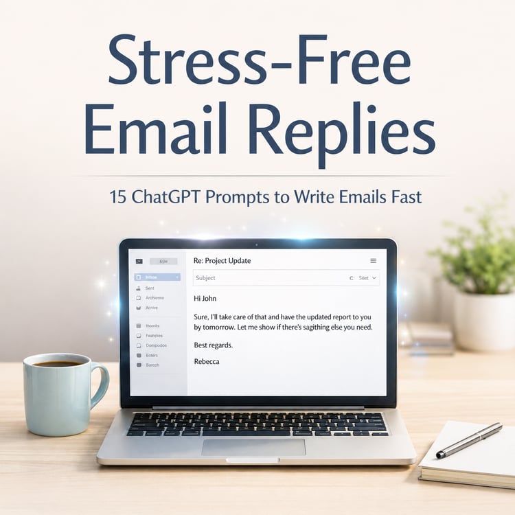 Stress-Free Email Replies in Minutes (15 ChatGPT Prompts)