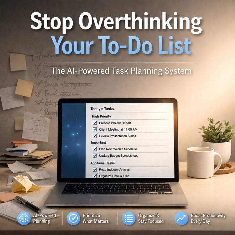 Stop Overthinking Your To-Do List | The AI-Powered Task Planning System
