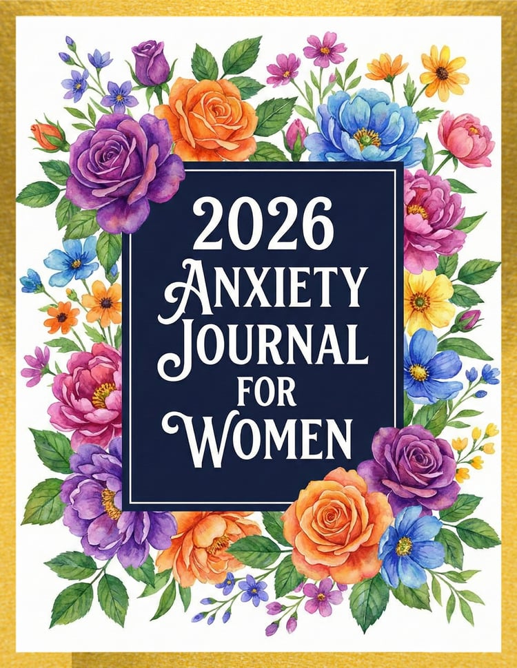 2026 Anxiety Journal for Women Companion Cover Page